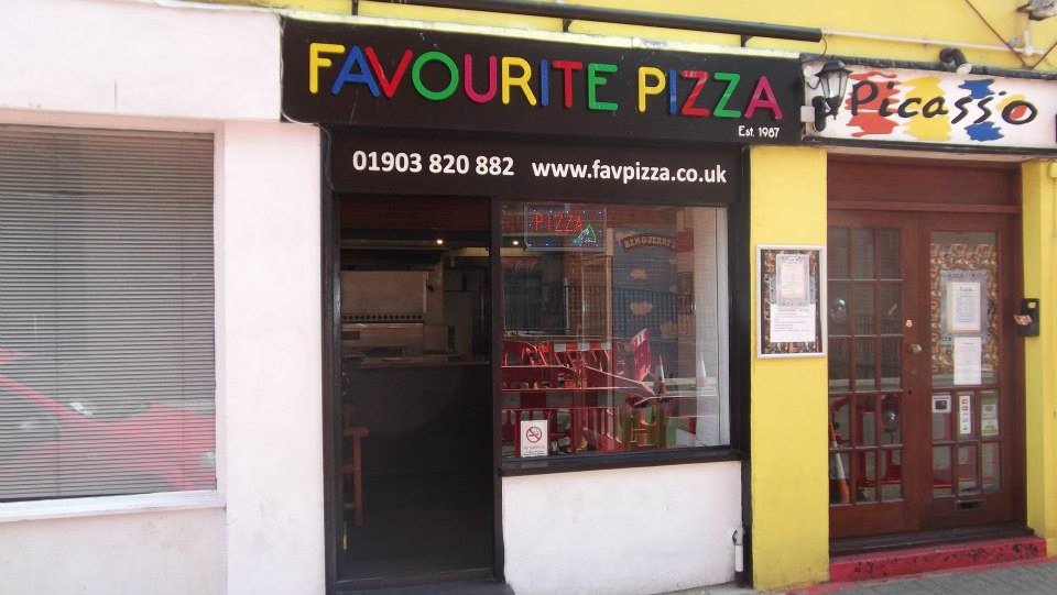 Favourite Pizza have been making delicious fresh pizza in Worthing since 1987.