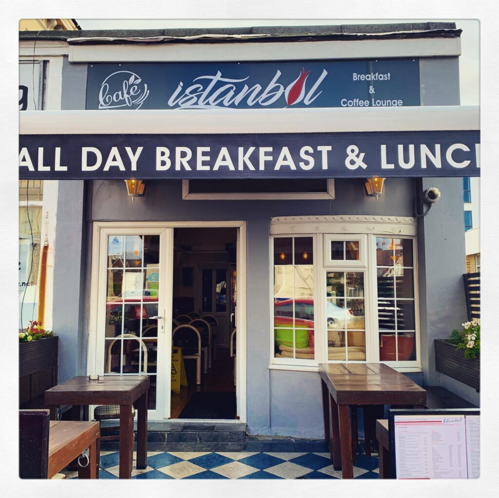 English, Turkish and European cafe located in the sunny village of Worthing, West Sussex.