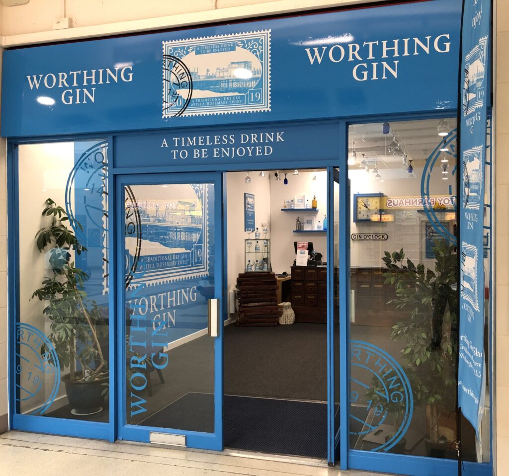 Worthing Gin is a Sussex Dry Gin Company