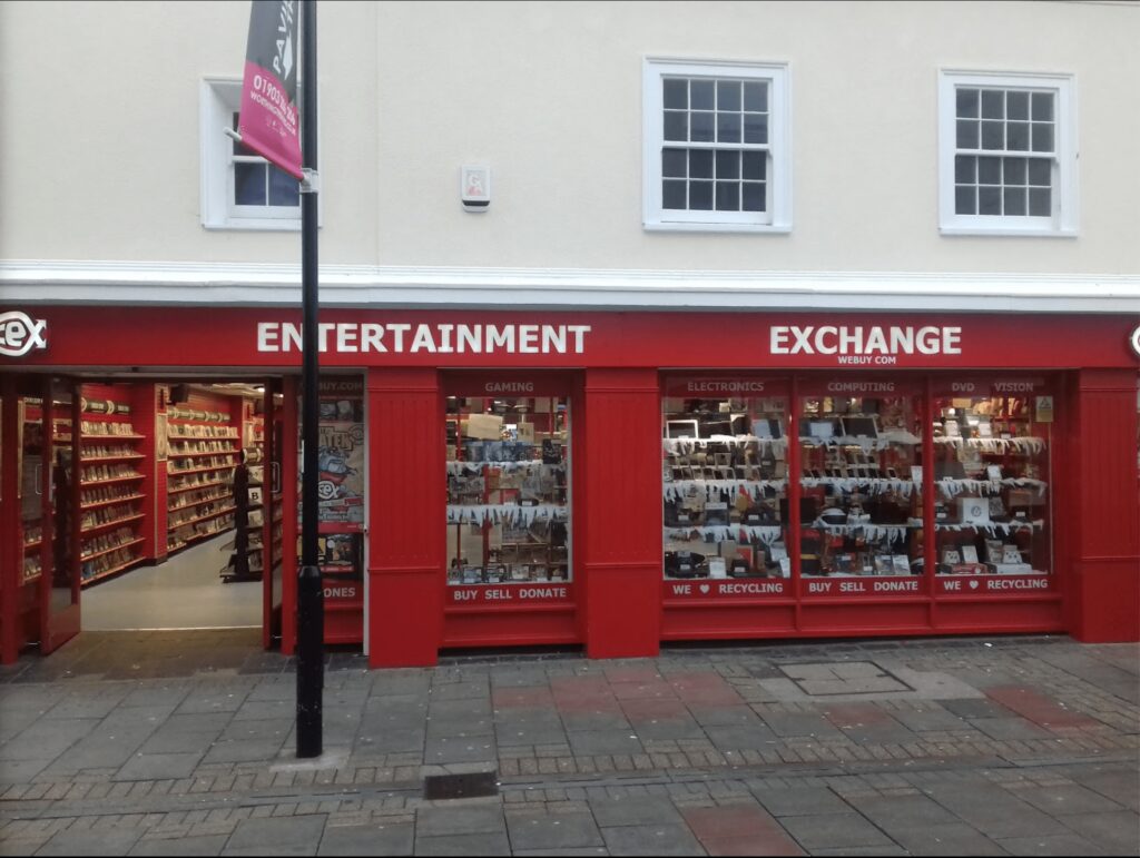 CeX is a second hand goods chain based in the United Kingdom specialising in technology,