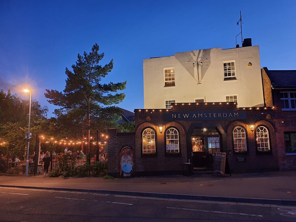 New Amsterdam is traditional pub with contemporary values.